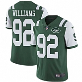 Nike New York Jets #92 Leonard Williams Green Team Color NFL Vapor Untouchable Limited Jersey,baseball caps,new era cap wholesale,wholesale hats